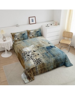 Castle Fairy Geometric Abstract Quilt