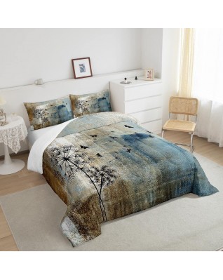 Castle Fairy Geometric Abstract Quilt