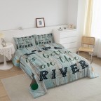 Castle Fairy Lakeside Living Quilt Set