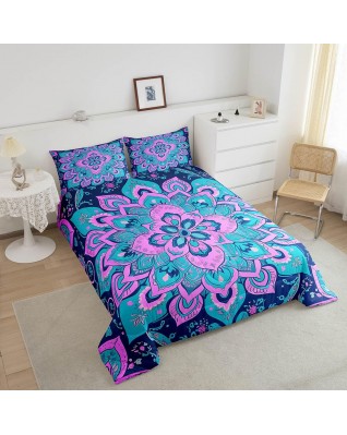 Castle Fairy Mandala Quilt Set