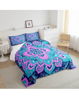 Castle Fairy Mandala Quilt Set