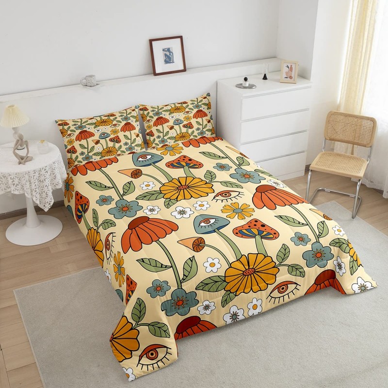 Vintage Floral Bedding Set